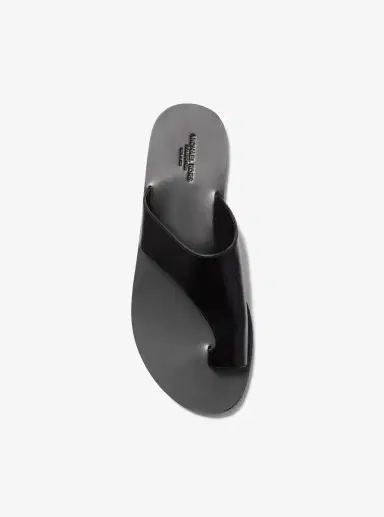 Michael Kors Collection Nettuno Leather Thong Sandal | Thumbnail 9 Michael Kors Collection Nettuno Leather Thong Sandal | Thumbnail 9