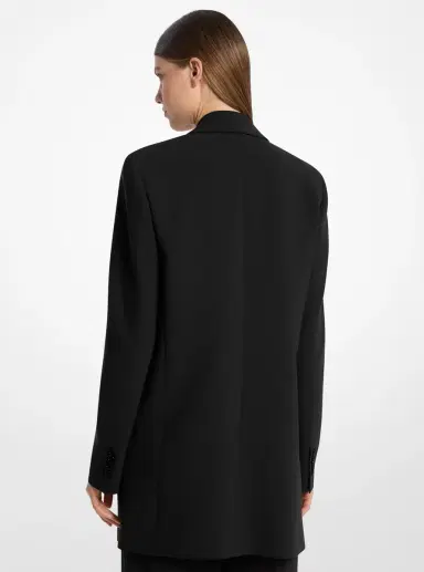 Michael Kors Collection Wool Serge Boyfriend Blazer | Thumbnail 6 Michael Kors Collection Wool Serge Boyfriend Blazer | Thumbnail 6