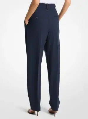 Michael Kors Collection Chase Wool Serge Tapered Trousers | Thumbnail 2 Michael Kors Collection Chase Wool Serge Tapered Trousers | Thumbnail 2