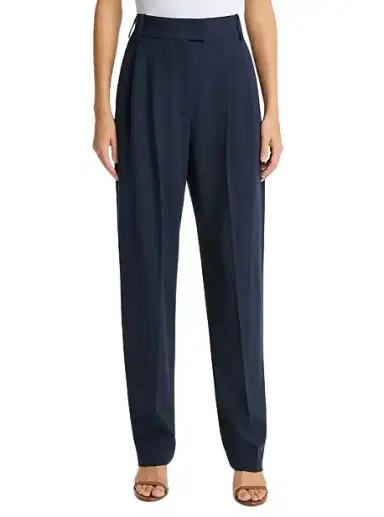 Michael Kors Collection Chase Wool Serge Tapered Trousers | Thumbnail 1 Michael Kors Collection Chase Wool Serge Tapered Trousers | Thumbnail 1