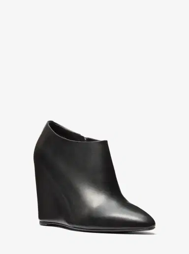 Michael Kors Collection Kasia Leather Wedge Ankle Boot | Thumbnail 12 Michael Kors Collection Kasia Leather Wedge Ankle Boot | Thumbnail 12