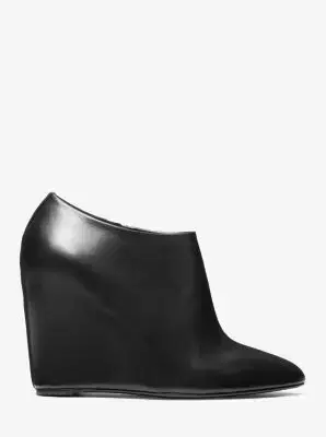 Michael Kors Collection Kasia Leather Wedge Ankle Boot | Thumbnail 5 Michael Kors Collection Kasia Leather Wedge Ankle Boot | Thumbnail 5
