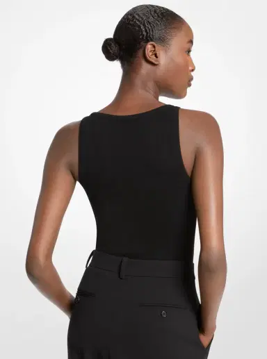 Michael Kors Collection Stretch Cashmere Bodysuit | Thumbnail 7 Michael Kors Collection Stretch Cashmere Bodysuit | Thumbnail 7