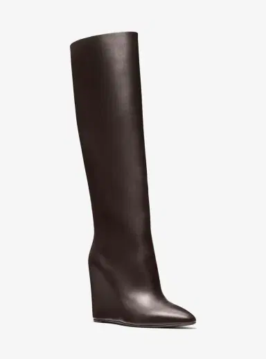 Michael Kors Collection Jodi Leather Tall Boot | Thumbnail 6 Michael Kors Collection Jodi Leather Tall Boot | Thumbnail 6