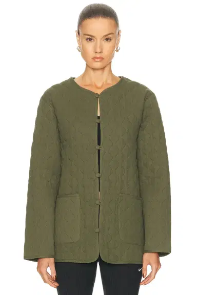 DONNI. The Quilted Loop Jacket | Thumbnail 2 DONNI. The Quilted Loop Jacket | Thumbnail 2