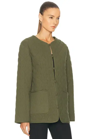 DONNI. The Quilted Loop Jacket | Thumbnail 3 DONNI. The Quilted Loop Jacket | Thumbnail 3