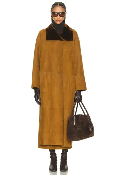 Nour Hammour Birthday Merinos Coat | Thumbnail 1 Nour Hammour Birthday Merinos Coat | Thumbnail 1