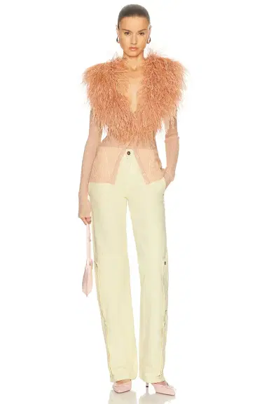 BLUMARINE Straight Leg Pant | Thumbnail 5 BLUMARINE Straight Leg Pant | Thumbnail 5