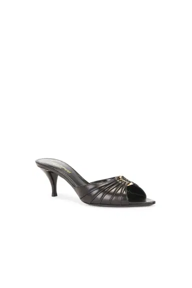 Saint Laurent Babylone Mule Sandal | Thumbnail 2 Saint Laurent Babylone Mule Sandal | Thumbnail 2