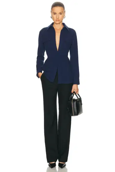Gabriela Hearst John Austin Shirt | Thumbnail 4 Gabriela Hearst John Austin Shirt | Thumbnail 4