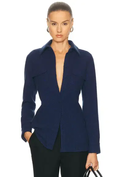 Gabriela Hearst John Austin Shirt | Thumbnail 1 Gabriela Hearst John Austin Shirt | Thumbnail 1