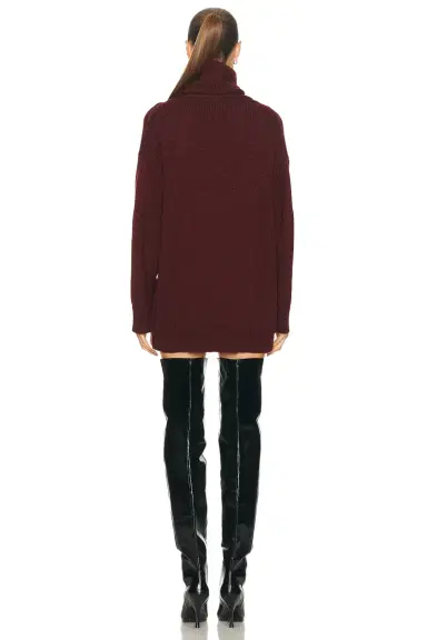 Wolford Luxe Merino Long Sleeve Loose Sweater | Thumbnail 3 Wolford Luxe Merino Long Sleeve Loose Sweater | Thumbnail 3