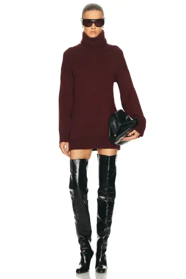 Wolford Luxe Merino Long Sleeve Loose Sweater | Thumbnail 1 Wolford Luxe Merino Long Sleeve Loose Sweater | Thumbnail 1