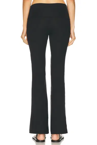 Nike Chill Knit Rib Foldover Flare Pant | Thumbnail 4 Nike Chill Knit Rib Foldover Flare Pant | Thumbnail 4