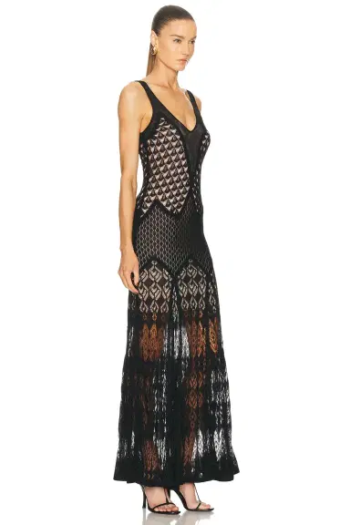 Blumarine Sleeveless Dress | Thumbnail 2 Blumarine Sleeveless Dress | Thumbnail 2