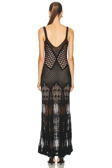 Blumarine Sleeveless Dress | Thumbnail 3 Blumarine Sleeveless Dress | Thumbnail 3