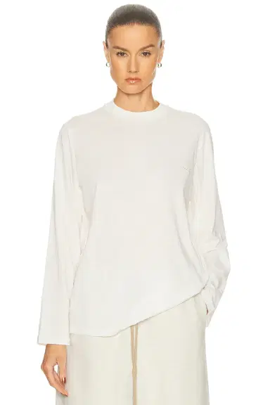 Fear of God ESSENTIALS Classic Fit Long Sleeve Tee | Thumbnail 1 Fear of God ESSENTIALS Classic Fit Long Sleeve Tee | Thumbnail 1