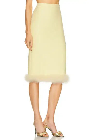 Valentino Feather Skirt | Thumbnail 2 Valentino Feather Skirt | Thumbnail 2