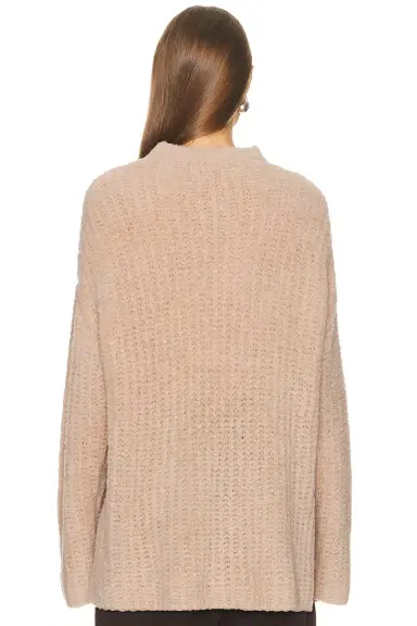 Lapointe Plush Boucle Oversized Crewneck Sweater | Thumbnail 3 Lapointe Plush Boucle Oversized Crewneck Sweater | Thumbnail 3
