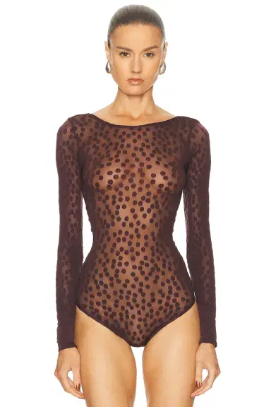 Wolford Sweet Dots String Bodysuit | Thumbnail 2 Wolford Sweet Dots String Bodysuit | Thumbnail 2
