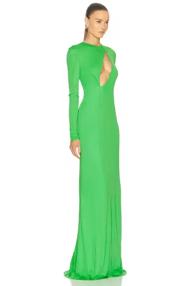 Tom Ford Long Sleeve Evening Dress | Thumbnail 2 Tom Ford Long Sleeve Evening Dress | Thumbnail 2