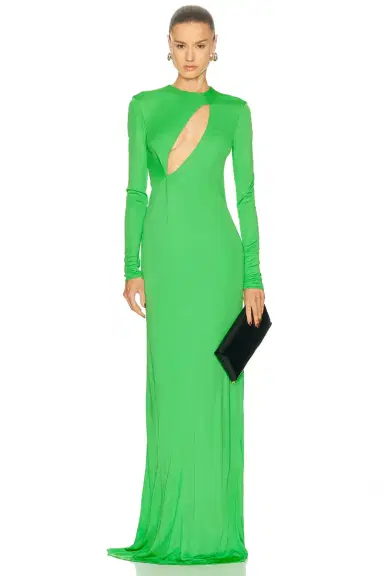 Tom Ford Long Sleeve Evening Dress | Thumbnail 1 Tom Ford Long Sleeve Evening Dress | Thumbnail 1