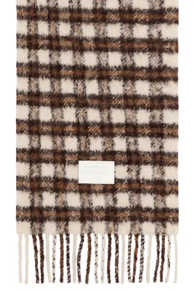 Acne Studios Check Scarf | Thumbnail 3 Acne Studios Check Scarf | Thumbnail 3