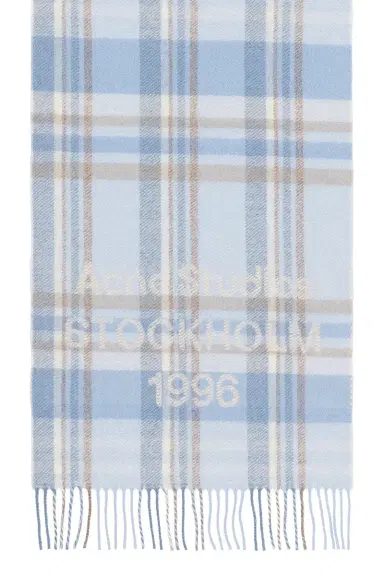 Acne Studios Check Jacquard Scarf | Thumbnail 3 Acne Studios Check Jacquard Scarf | Thumbnail 3