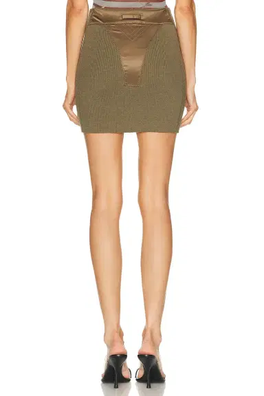 Jean Paul Gaultier Satin Cut Out Mini Skirt | Thumbnail 4 Jean Paul Gaultier Satin Cut Out Mini Skirt | Thumbnail 4