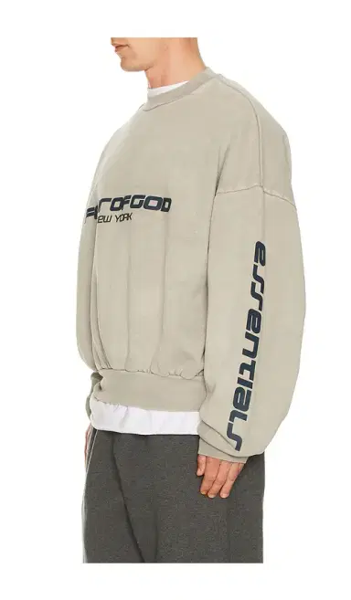 Fear of God Essentials Cropped Relaxed Sweatshirt | Thumbnail 2 Fear of God Essentials Cropped Relaxed Sweatshirt | Thumbnail 2
