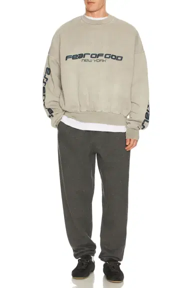 Fear of God Essentials Cropped Relaxed Sweatshirt | Thumbnail 6 Fear of God Essentials Cropped Relaxed Sweatshirt | Thumbnail 6