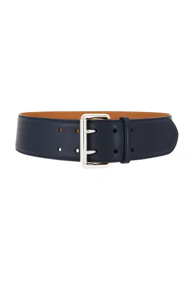 Ralph Lauren Collection Double Prong Wide Belt | Thumbnail 1 Ralph Lauren Collection Double Prong Wide Belt | Thumbnail 1