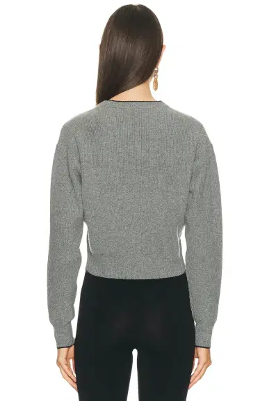 Chloé Embroidered Heart Logo Sweater | Thumbnail 3 Chloé Embroidered Heart Logo Sweater | Thumbnail 3