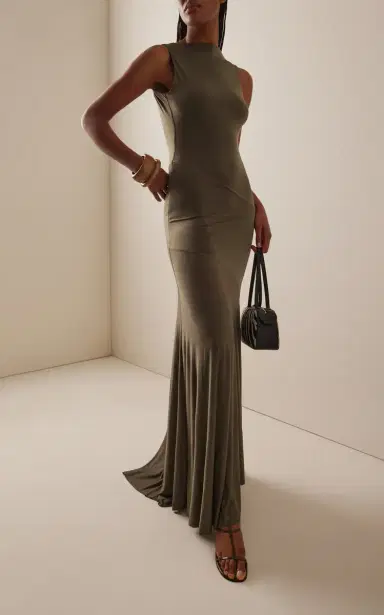 SIEDRÉS Exclusive Fens Knit Jersey Maxi Dress | Thumbnail 3 SIEDRÉS Exclusive Fens Knit Jersey Maxi Dress | Thumbnail 3