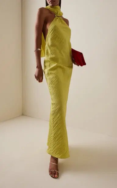 ILA THE BRAND Exclusive Selora Plissé Maxi Dress | Thumbnail 3 ILA THE BRAND Exclusive Selora Plissé Maxi Dress | Thumbnail 3