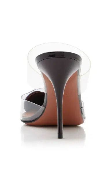 Alaïa Le Cœur PVC; Leather Mules | Thumbnail 5 Alaïa Le Cœur PVC; Leather Mules | Thumbnail 5