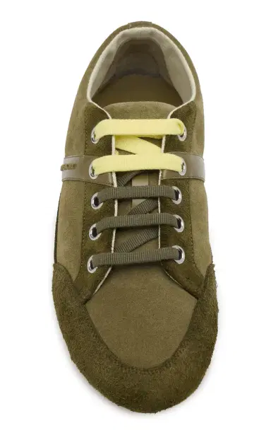 Givenchy Slim Suede-Leather Low-Top Sneakers | Thumbnail 3 Givenchy Slim Suede-Leather Low-Top Sneakers | Thumbnail 3
