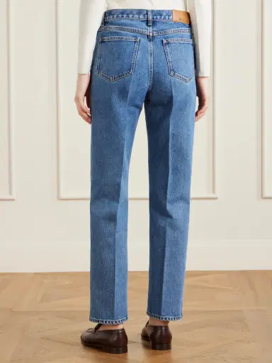 Loro Piana Brooke Cropped Mid-rise Slim-leg Jeans | Thumbnail 4 Loro Piana Brooke Cropped Mid-rise Slim-leg Jeans | Thumbnail 4