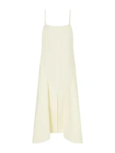 Brandon Maxwell The Darby Crepe Midi Dress | Thumbnail 1 Brandon Maxwell The Darby Crepe Midi Dress | Thumbnail 1
