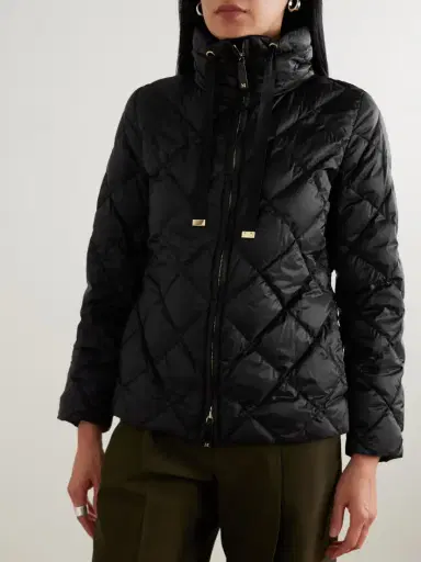 Max Mara Cube Belted Padded Quilted Shell Down Jacket | Thumbnail 5 Max Mara Cube Belted Padded Quilted Shell Down Jacket | Thumbnail 5