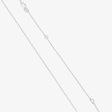 Damiani Damiani 18K Whıte Gold Diamond Cross Pendant Necklace by The Solist | Thumbnail 3 Damiani Damiani 18K Whıte Gold Diamond Cross Pendant Necklace by The Solist | Thumbnail 3