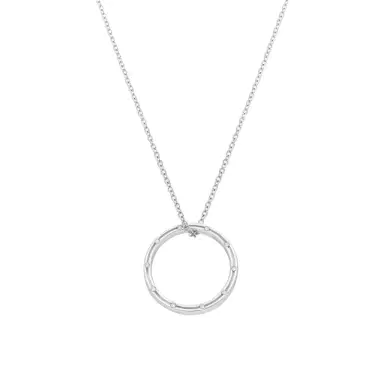Damiani Damiani D. Side 18K Whıte Gold Diamond Pendant Necklace by The Solist | Thumbnail 1 Damiani Damiani D. Side 18K Whıte Gold Diamond Pendant Necklace by The Solist | Thumbnail 1