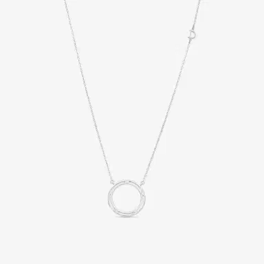 Damiani Damiani D. Side 18K Whıte Gold Diamond Rope Necklace by The Solist | Thumbnail 1 Damiani Damiani D. Side 18K Whıte Gold Diamond Rope Necklace by The Solist | Thumbnail 1