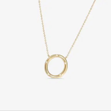 Damiani Damiani D. Side 18K Yellow Gold Diamond Rope Necklace by The Solist | Thumbnail 2 Damiani Damiani D. Side 18K Yellow Gold Diamond Rope Necklace by The Solist | Thumbnail 2