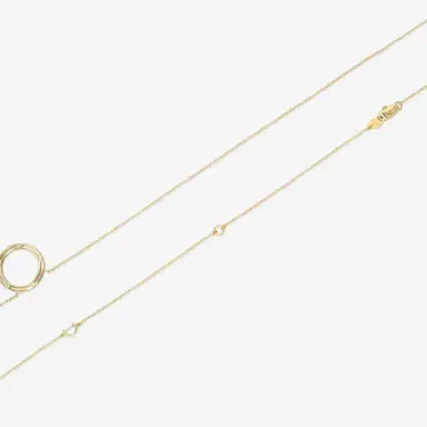 Damiani Damiani D. Side 18K Yellow Gold Diamond Rope Necklace by The Solist | Thumbnail 3 Damiani Damiani D. Side 18K Yellow Gold Diamond Rope Necklace by The Solist | Thumbnail 3