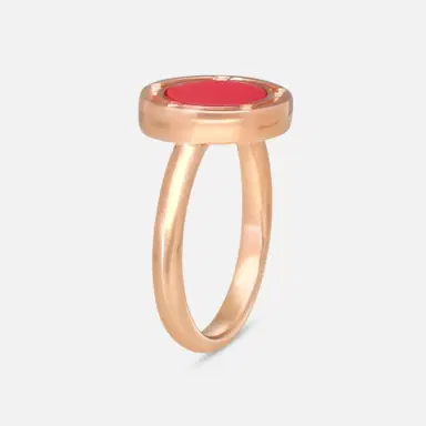 Damiani Damiani D. Side 18K Rose Gold Diamond & Carnelian Statement Band Ring Sz. 6.25 by The Solist | Thumbnail 2 Damiani Damiani D. Side 18K Rose Gold Diamond & Carnelian Statement Band Ring Sz. 6.25 by The Solist | Thumbnail 2