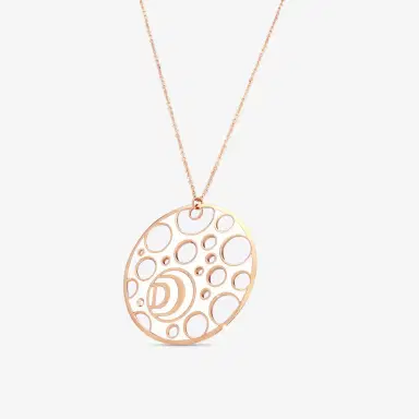 Damiani Damiani Damianissima 18K Rose Gold & Ceramic Diamond Pendant Long Necklace by The Solist | Thumbnail 2 Damiani Damiani Damianissima 18K Rose Gold & Ceramic Diamond Pendant Long Necklace by The Solist | Thumbnail 2