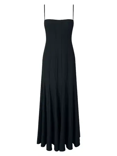 Staud Women's Rila Panelled Maxi Dress | Thumbnail 1 Staud Women's Rila Panelled Maxi Dress | Thumbnail 1