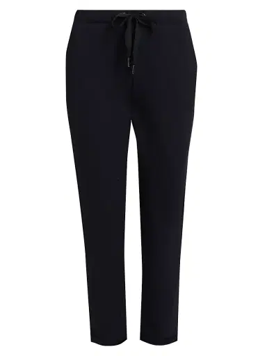 Majestic Filatures Women's Stretch French Terry Drawstring Pants - Marine | Thumbnail 1 Majestic Filatures Women's Stretch French Terry Drawstring Pants - Marine | Thumbnail 1