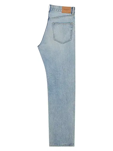 Saint Laurent Men's Loose-Fit Jeans in Beat Denim - South Blue - Size 29 | Thumbnail 2 Saint Laurent Men's Loose-Fit Jeans in Beat Denim - South Blue - Size 29 | Thumbnail 2